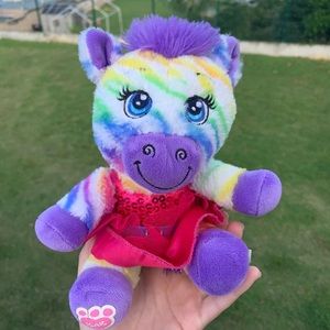 Build-A-Bear-Buddies Rainbow Zebra